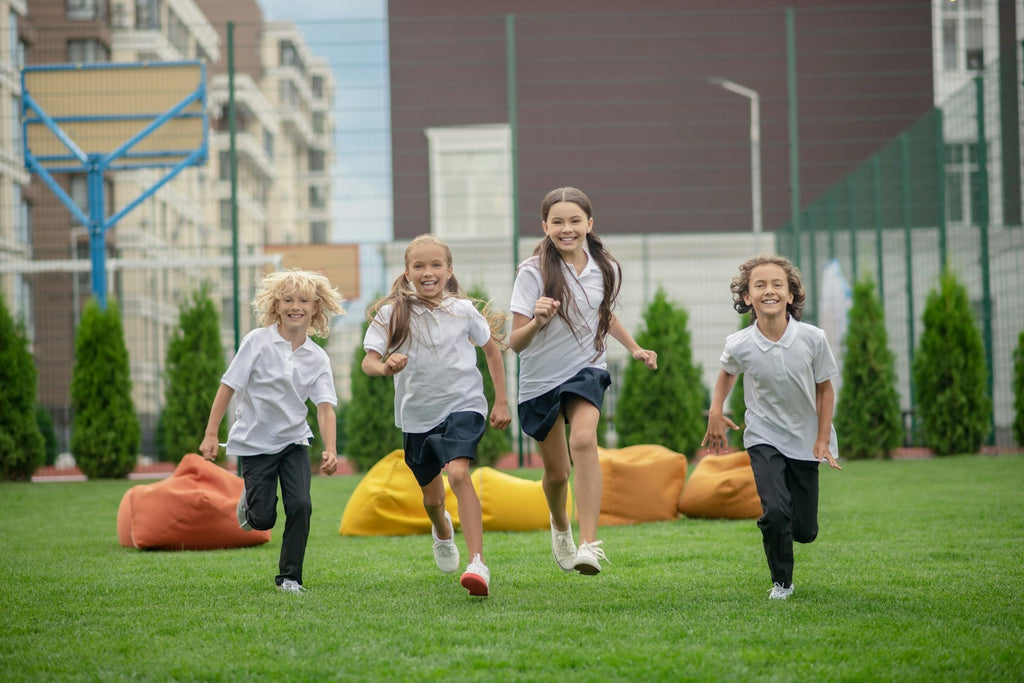 Running kids