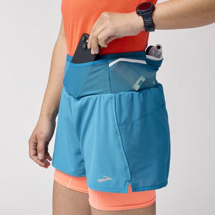 Brooks High Point 3" 2-In-1 2.0 Women's Running Shorts