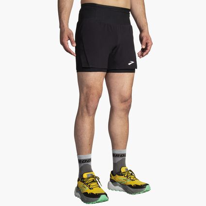 Brooks High Point 5" 2-In-1 2.0 Men's Running Shorts