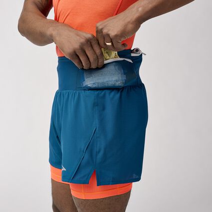 Brooks High Point 5" 2-In-1 2.0 Men's Running Shorts