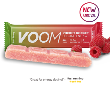 Voom Nutrition Pocket Rocket Energy Bar - For Running - Sole Mate