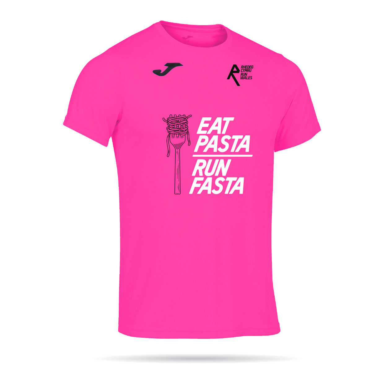 Run Wales Unisex Running T-Shirt - Pink - Sole Mate