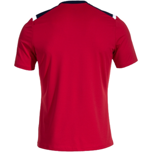 Welsh Athletics Toledo Short Sleeve T-Shirt - Red/Navy - Sole Mate