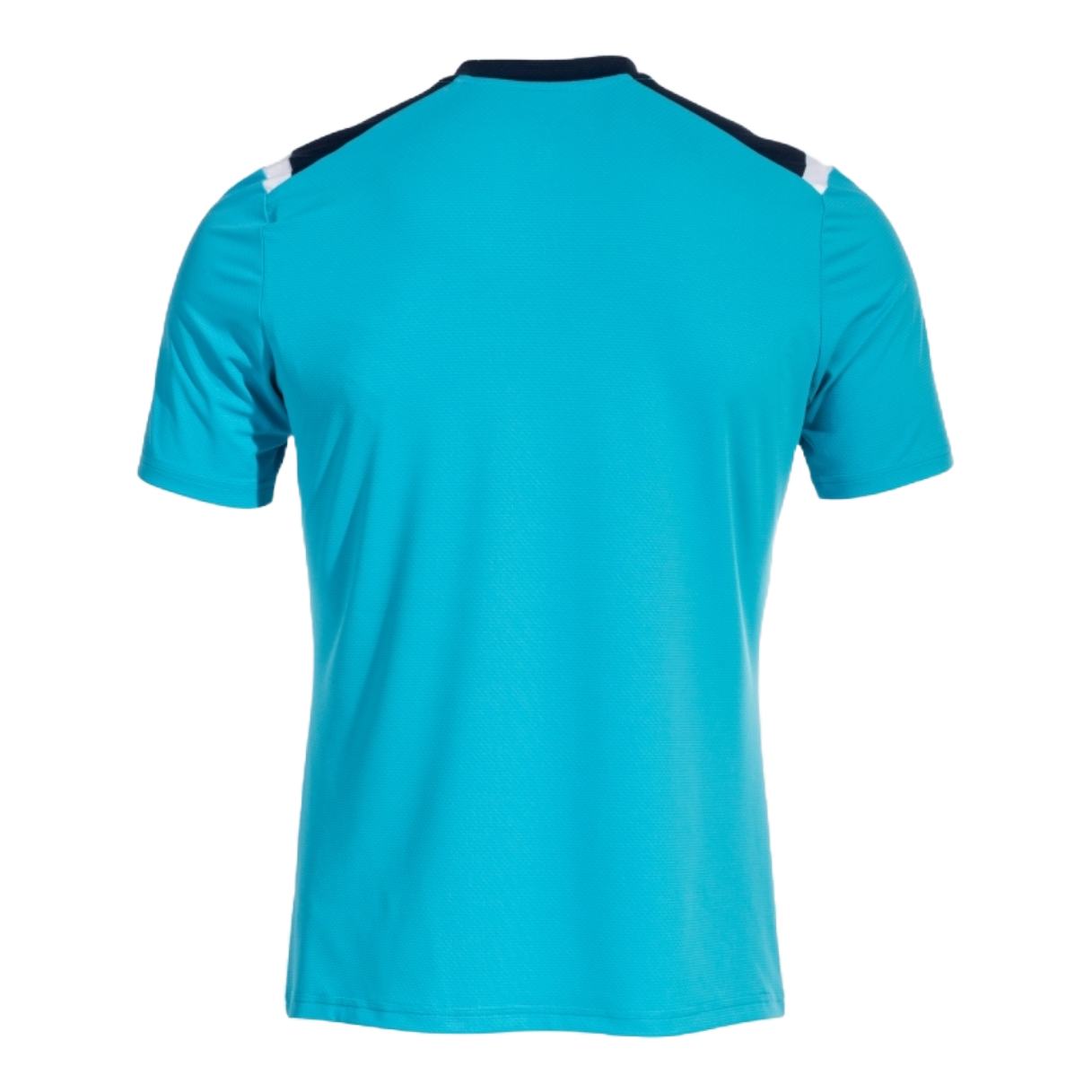 Welsh Athletics Toledo Short Sleeve T-Shirt - Fluor Turquoise/Navy - Sole Mate