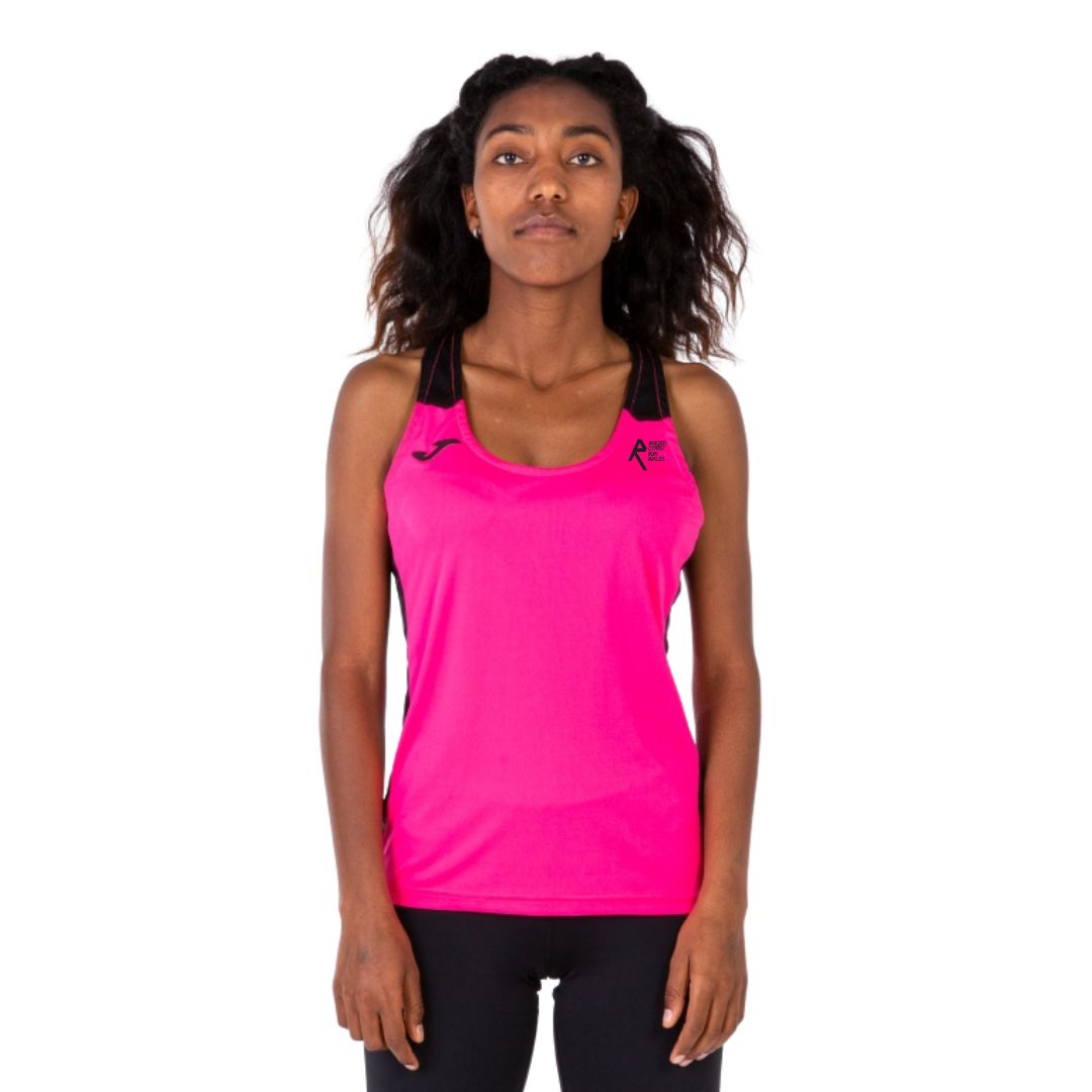 Run Wales Women's Running Vest - pink - Sole Mate