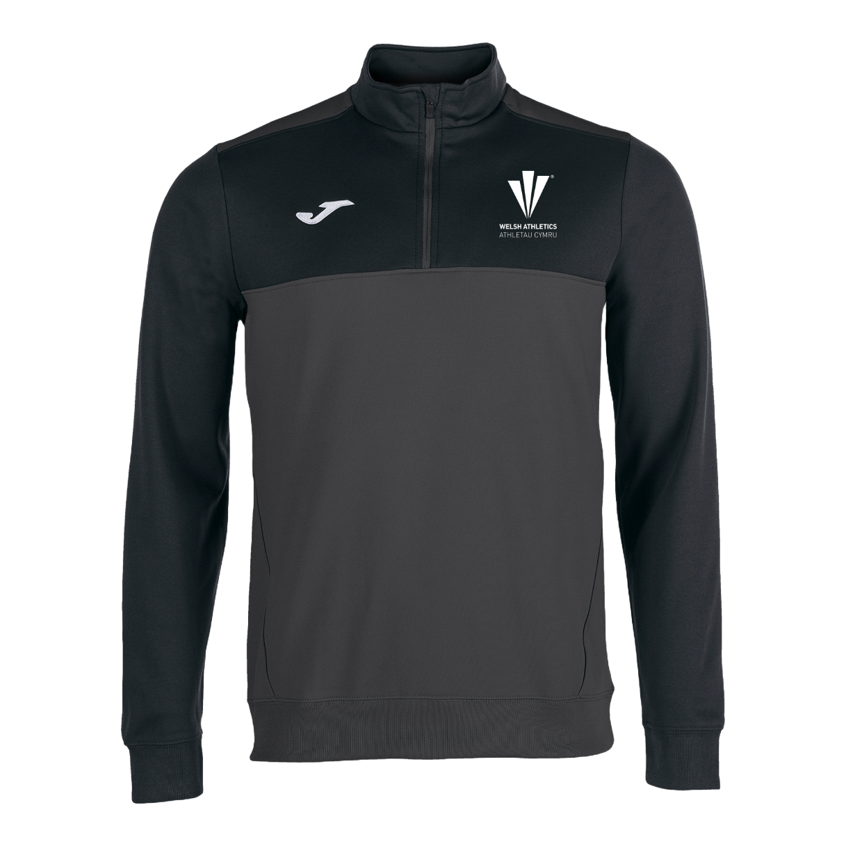 Welsh Athletics 1/2 Zip Winner - Anthracite/Black - Sole Mate