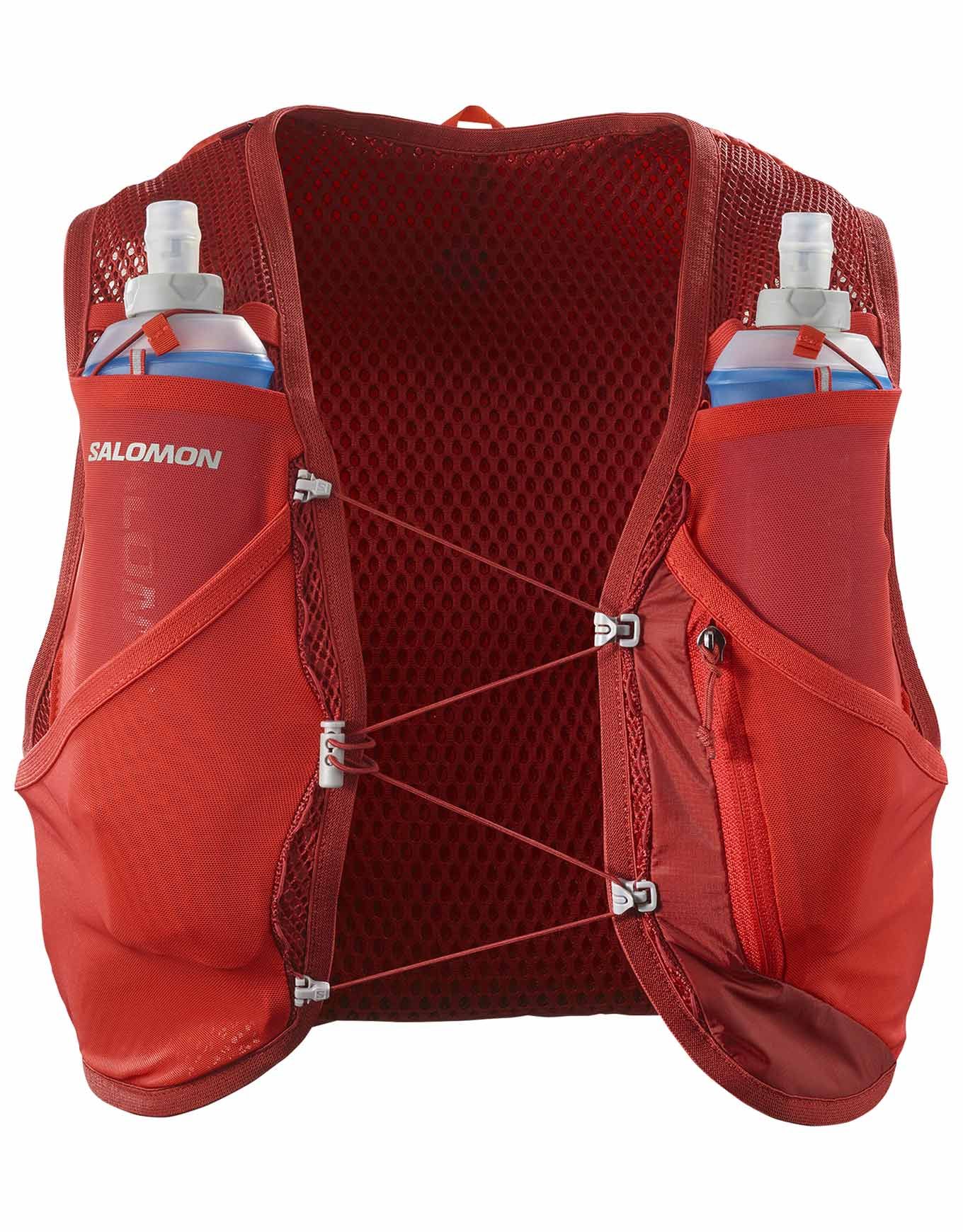 Salomon Active Skin 8 Set Unisex Running Hydration Vest With Flasks