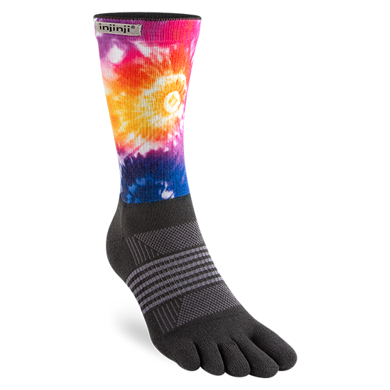 Injinji Trail Midweight Crew Running Socks - The Courtney Crew