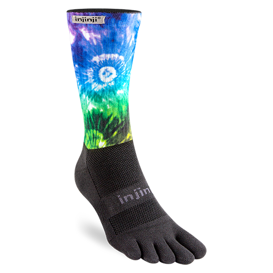 Injinji Trail Midweight Crew Running Socks - The Courtney Crew