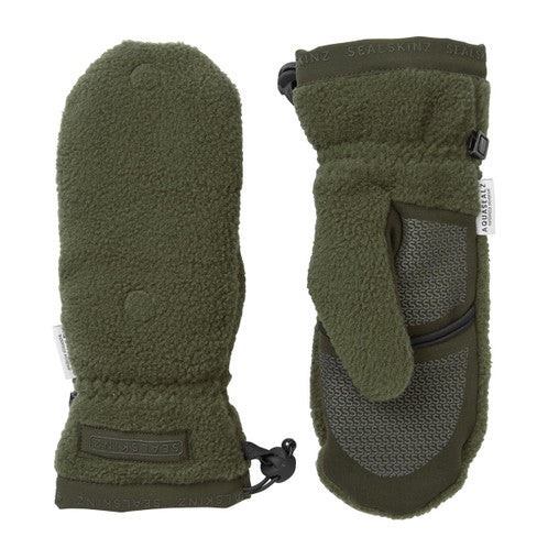 SealSkinz Sturston Windproof Sherpa Fleece Convertible Mittens