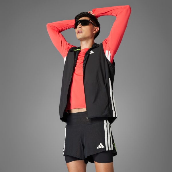 Adidas Adizero 2-in-1 Gel Pocket Men's Running Shorts