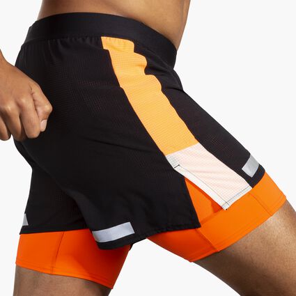 Brooks Run Visible 5" 2-in-1 2.0 Men's Running Shorts