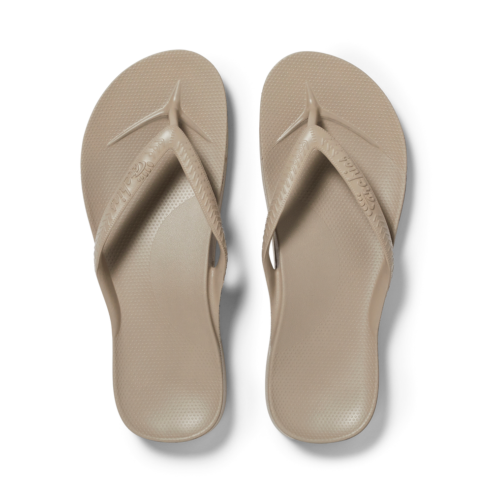 Archies Arch Support Flip Flops - Sole Mate